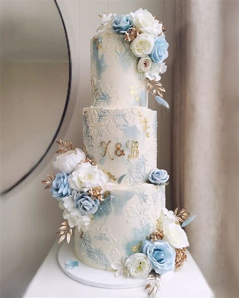 elegant blue wedding.